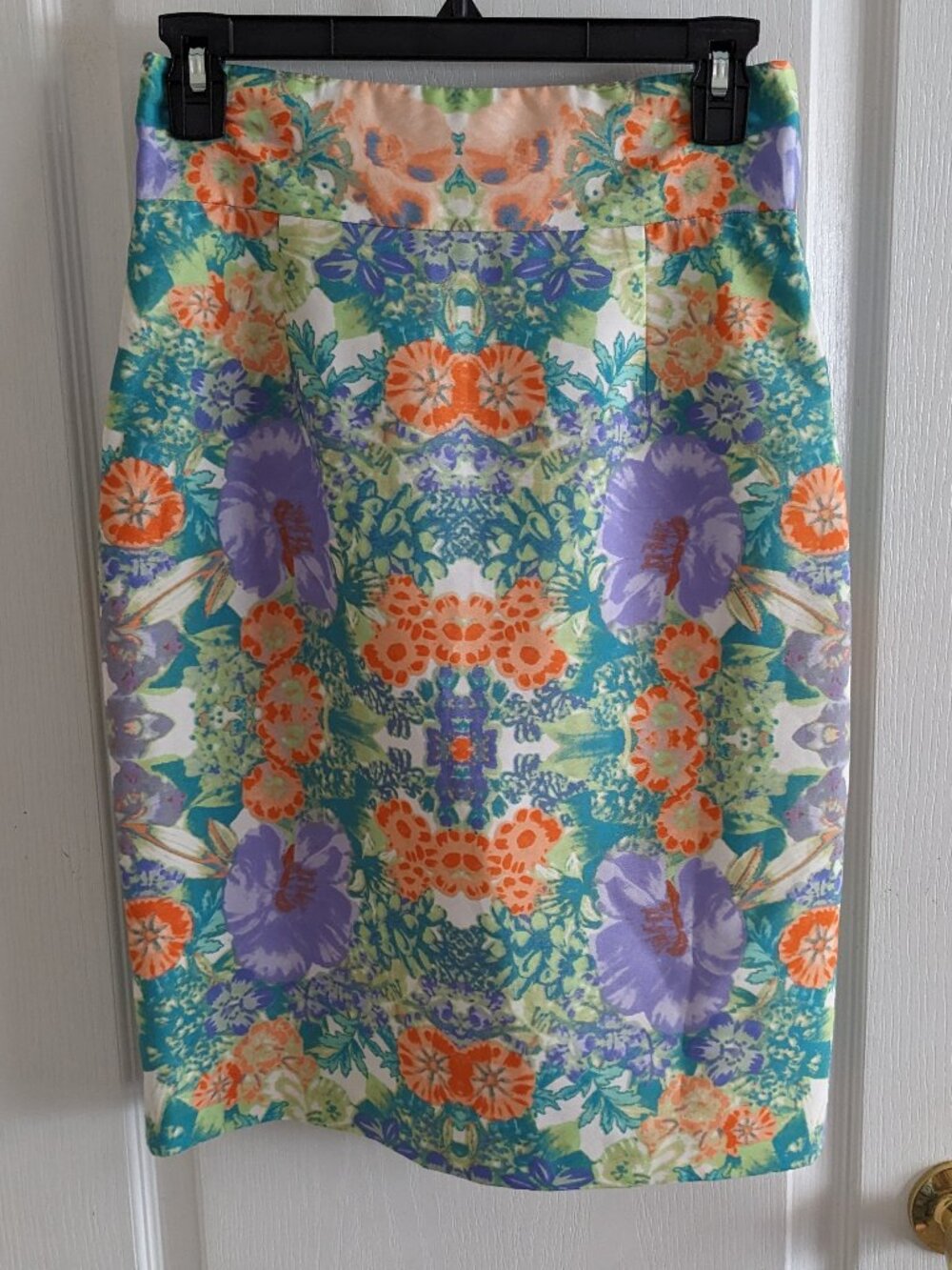 Antonio Melani Floral Print Pencil Skirt - Multicolor